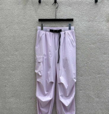 Prada functional buckle cuff casual pants replica clothing