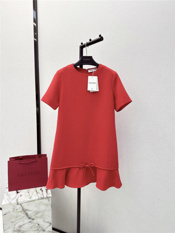 valentino ruffled fishtail dress replica d&g clothing