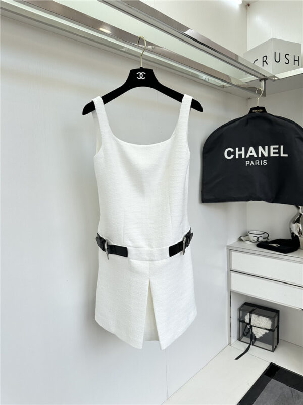 Chanel woolen vest dress replica designer clothes
