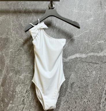 Chanel one-shoulder swimsuit replica designer clothes