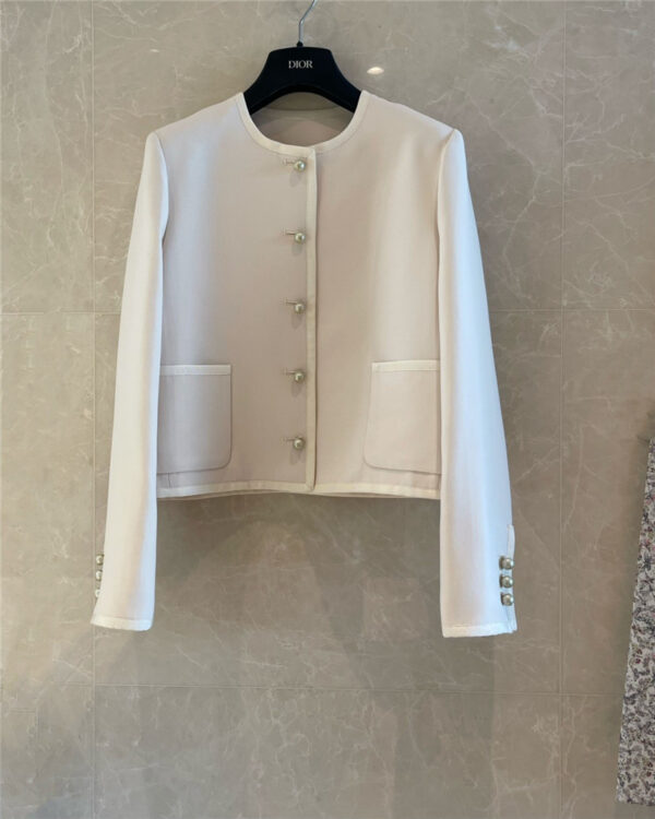 dior thin silk wool small suit replica d&g clothing