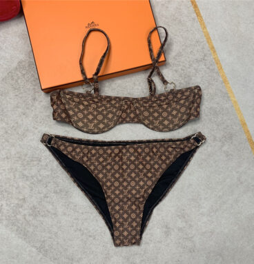 Louis Vuitton LV Bustier Bikini Swimsuit