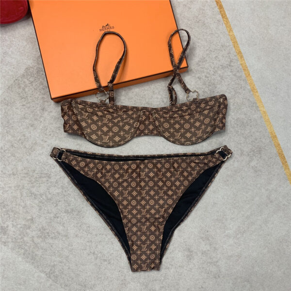 Louis Vuitton LV Bustier Bikini Swimsuit