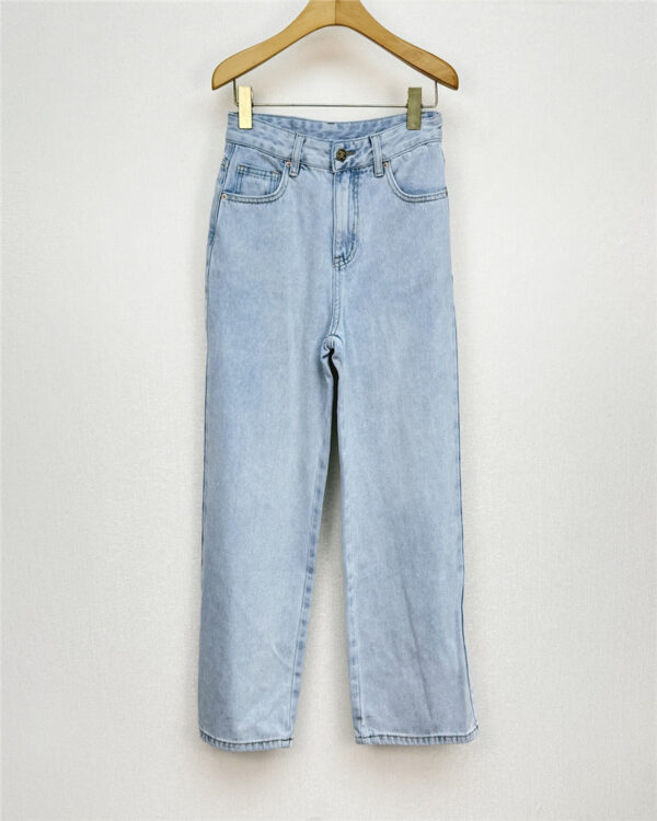 Chanel denim wide-leg pants replica clothes