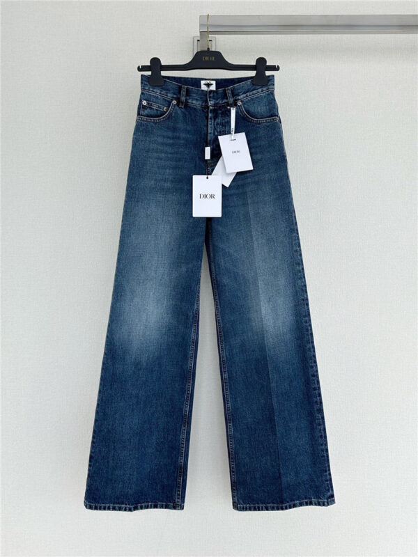 dior button-down gradient straight pants replica clothes