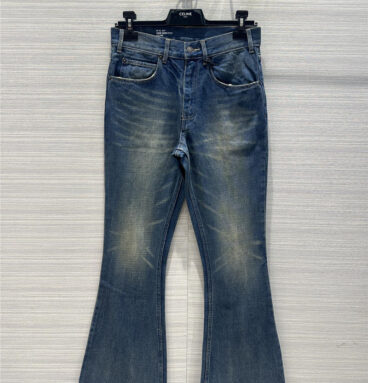 celine low waist flared long jeans replicas clothes