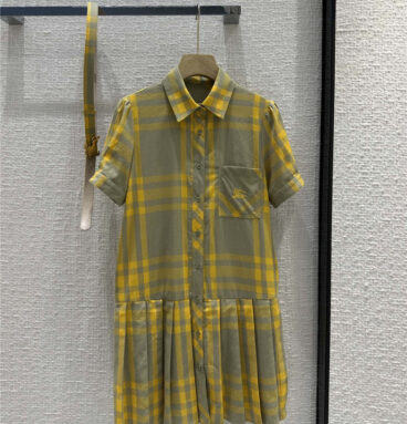 Burberry shirt dress replica designer clothes
