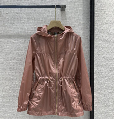 Burberry hooded zipper sun protection small jacket replica clothes