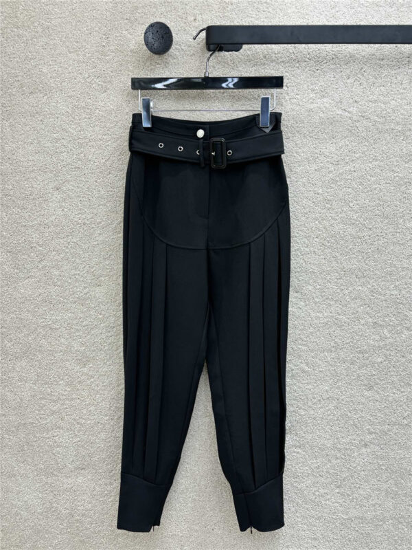 louis vuitton LV wide-leg cropped trousers replica clothes