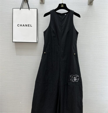 Chanel embroidered vest dress replica clothing sites