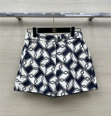 moncler geometric print shorts replica clothing