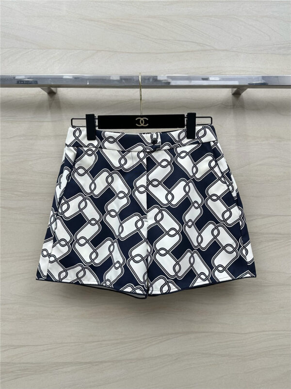 moncler geometric print shorts replica clothing