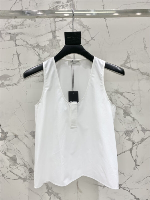 YSL new cotton vest replica d&g clothing