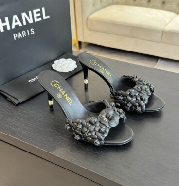 Chanel stiletto sandals replica designer shoes