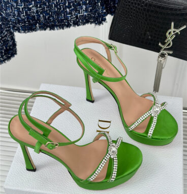 dior chain platform high heel sandals replica shoes