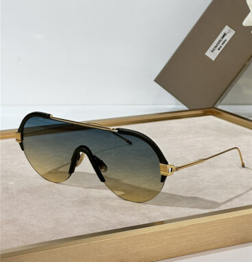 THOM BROWNE two-tone frame sunglasses