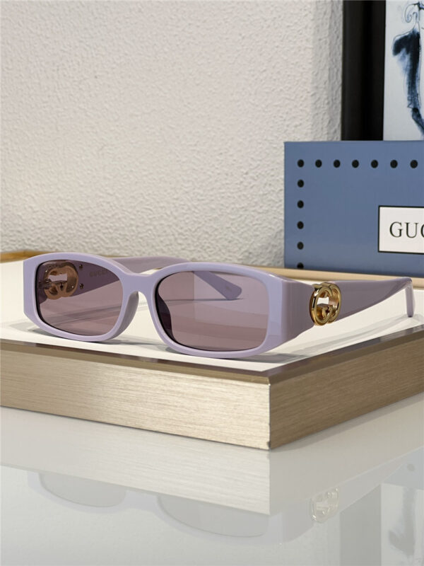 gucci new narrow frame sunglasses