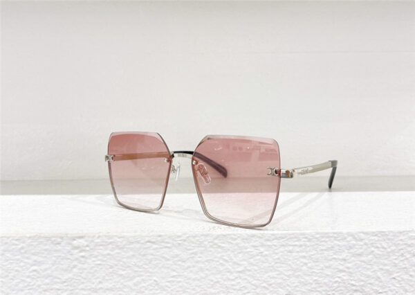 celine rimless square sunglasses