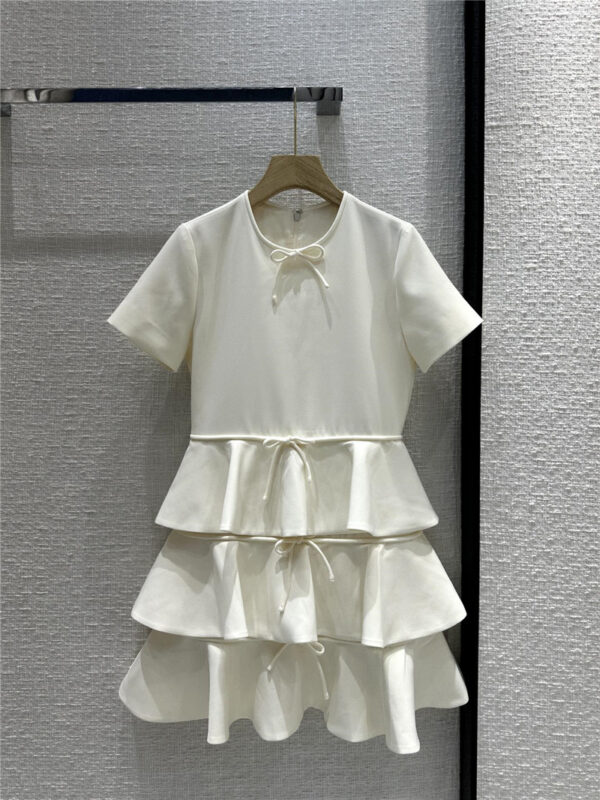valentino cream white cake dress cheap replica designer clothes