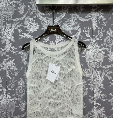 dior lace crochet vest replica d&g clothing