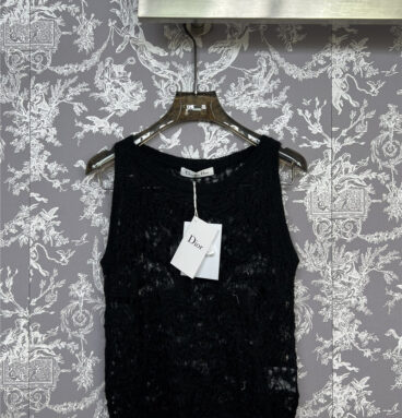 dior lace crochet vest replica d&g clothing