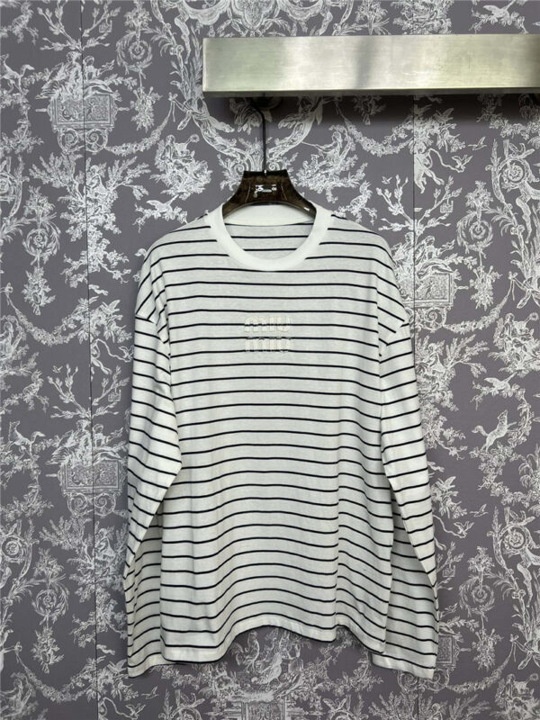 miumiu new striped long sleeve replica d&g clothing