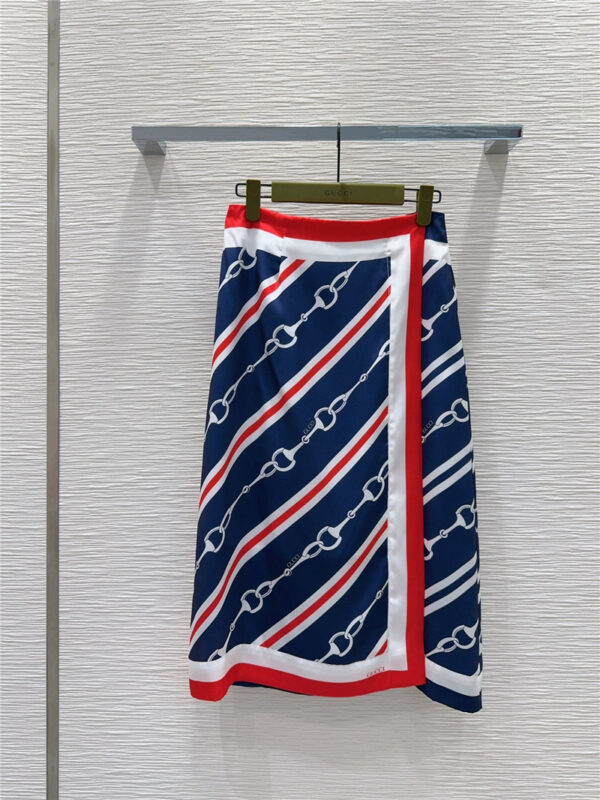 gucci printed skirt cheap replica designer clothes