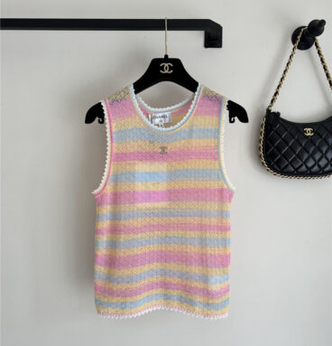 chanel crochet vest cheap replica designer clothes