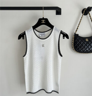chanel crochet vest cheap replica designer clothes
