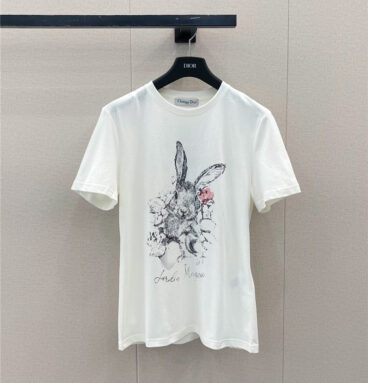 dior round neck short sleeve T-shirt replica designer clothes