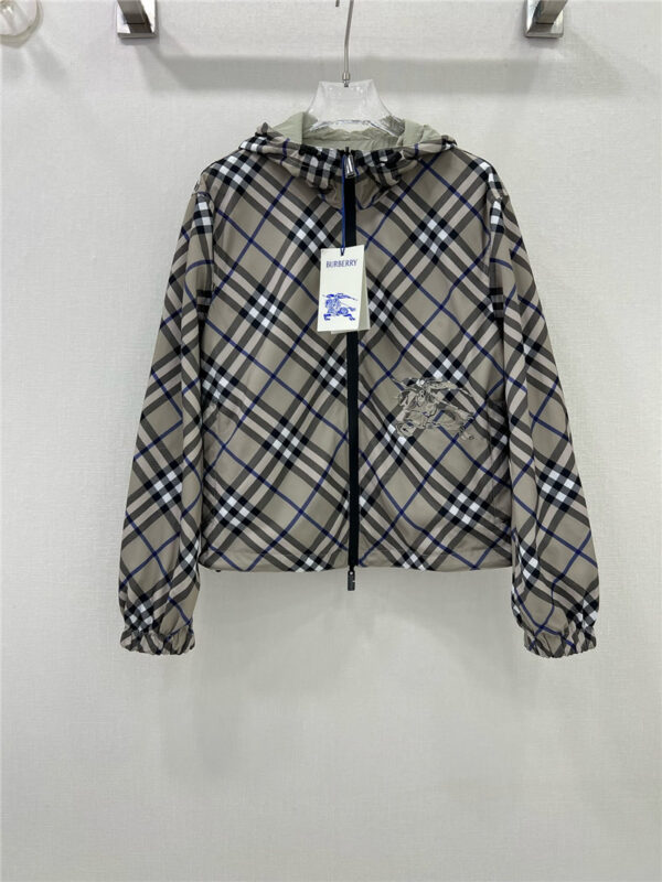 Burberry reversible casual jacket replica d&g clothing