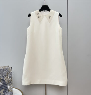 dior velvet collar vest dress replicas clothes