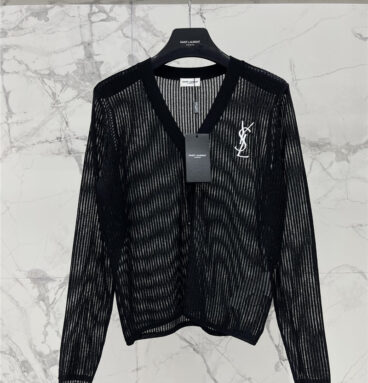YSL new knitted cardigan cheap replica designer clothes