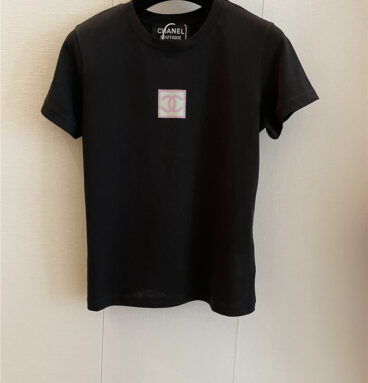 Chanel new round neck short sleeve replica clothing