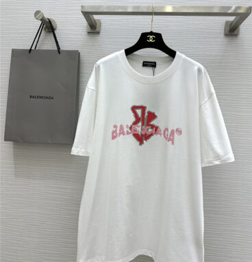 Balenciaga printed short-sleeved T-shirt replica d&g clothing