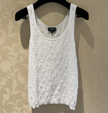 Chanel knitted vest replica d&g clothing