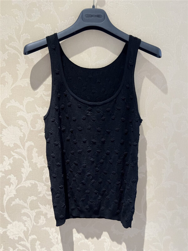 Chanel knitted vest replica d&g clothing