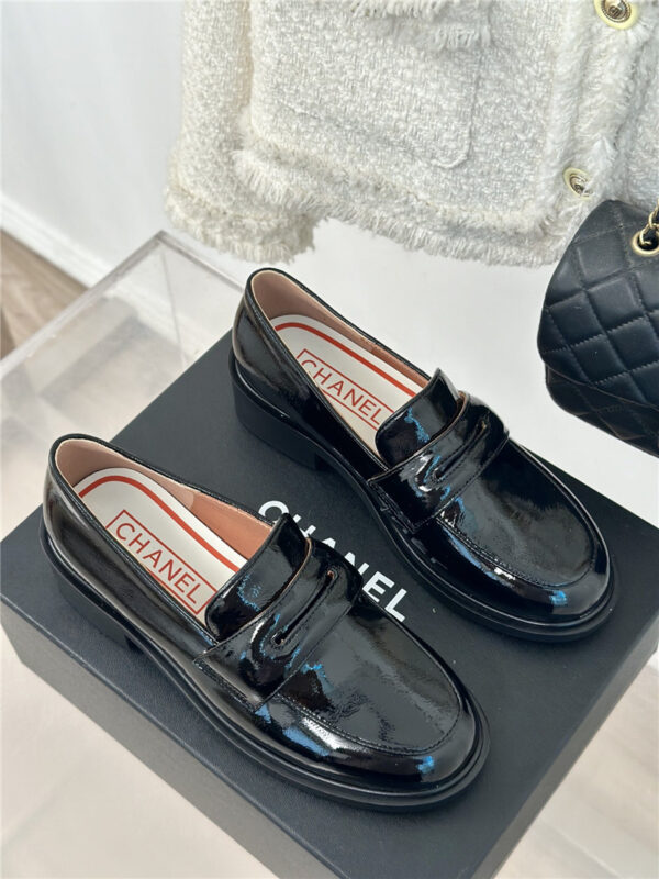 Chanel classic double C loafers margiela replica shoes