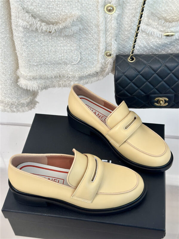 Chanel classic double C loafers margiela replica shoes