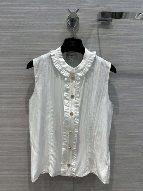 Chanel palace style lace small vest replicas clothes