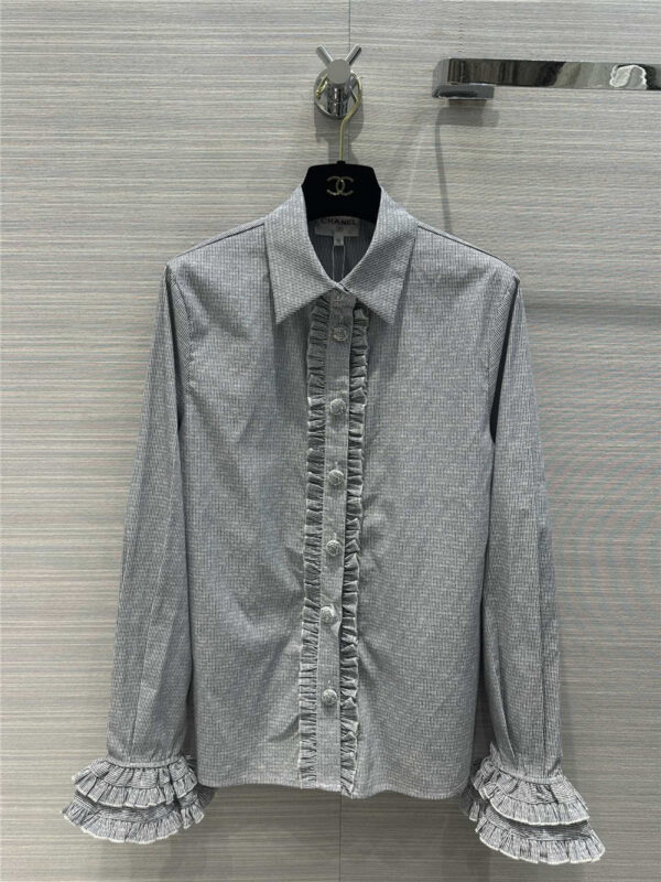 Chanel palace style lace shirt replica d&g clothing