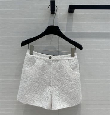 Chanel double C ribbon waist shorts replica clothing sites