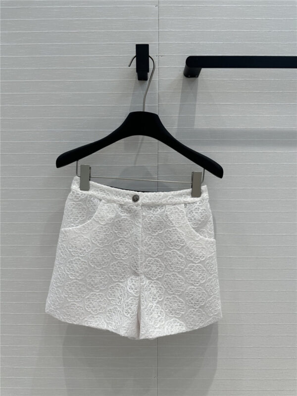 Chanel double C ribbon waist shorts replica clothing sites