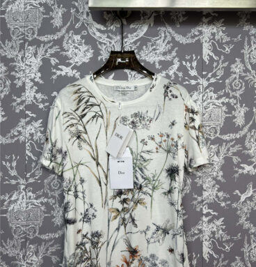 dior new floral t-shirt replica d&g clothing
