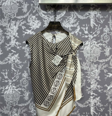 Loewe new silk sleeveless top replicas clothes