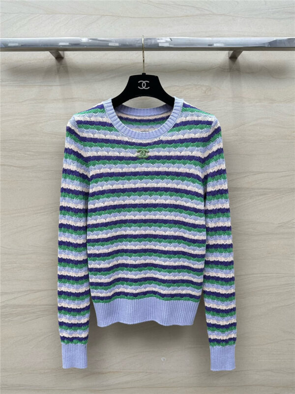 Chanel knitted long-sleeved top replica clothing sites