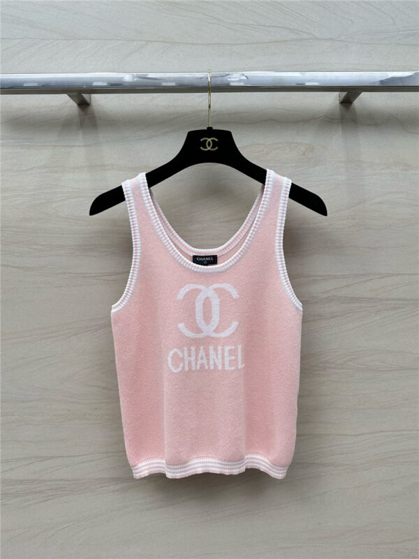 Chanel selvedge vest top replica clothes