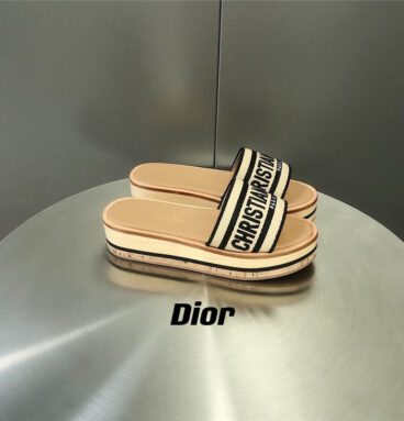 dior clogs platform slippers replica shoes