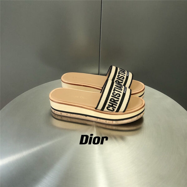 dior clogs platform slippers replica shoes