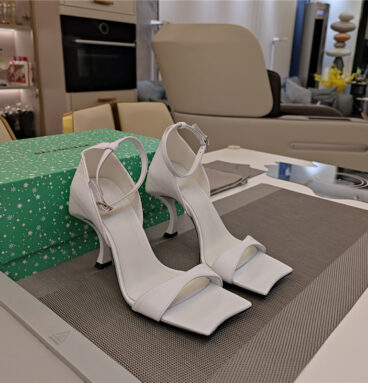 Balenciaga knife-shaped square toe sandals replica shoes